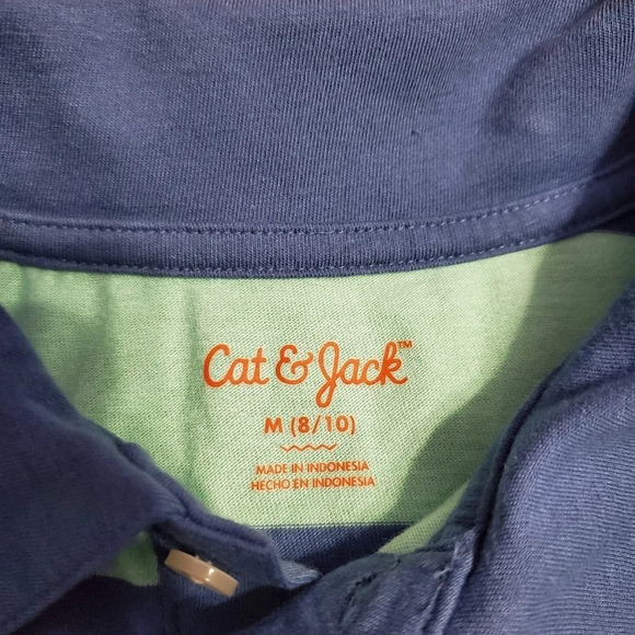 Cat & Jack Boy's Polo Shirt Spring Easter M 8/10 - Picture 4 of 6